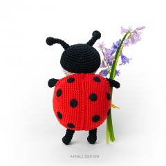 Carlotta the Ladybug amigurumi by airali design