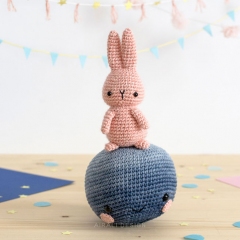 Moon Rabbit amigurumi pattern by airali design