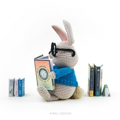 Norman the Bunny amigurumi by airali design