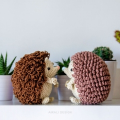 Roly the Hedgehog amigurumi pattern by airali design