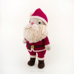 Santa Claus amigurumi by airali design