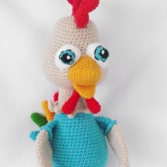 Rooster amigurumi by Lovely Baby Gift