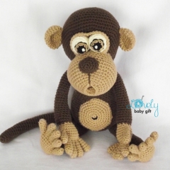 Bruno the Monkey amigurumi by Lovely Baby Gift