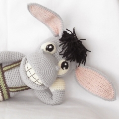 Smiling Donkey amigurumi pattern by Lovely Baby Gift