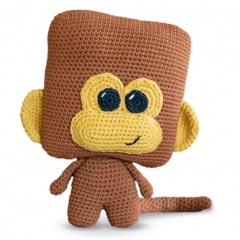 Too Hip To Be Square Monkeys amigurumi pattern by Dendennis