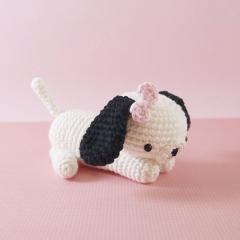 Cheeky Little Puppy Dog amigurumi by LittleAquaGirl