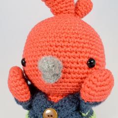 Chipster the Little Bird amigurumi pattern by YOUnique crafts