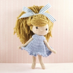 Emmy-Lou doll amigurumi by LittleAquaGirl