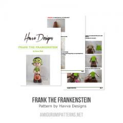 Frank the Frankenstein amigurumi pattern by Havva Designs