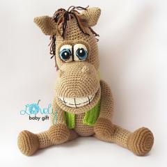 Fred the horse amigurumi by Lovely Baby Gift