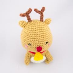 Jingle the Reindeer amigurumi by Snacksies Handicraft Corner