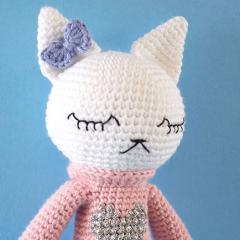 Lexie the Cat amigurumi pattern by LittleAquaGirl