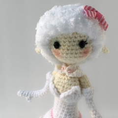 Miss Leah the Sheep Tightrope Walker amigurumi pattern by Diceberry Designs