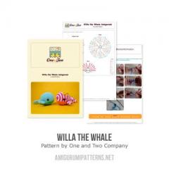 Willa the Whale amigurumi pattern by One and Two Company