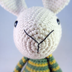 Benny the Bunny amigurumi by Pii_Chii