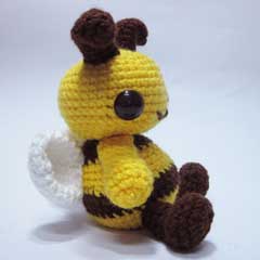 Boo the Bee amigurumi pattern by Sweet N' Cute Creations