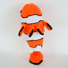 Clown fish amigurumi pattern by The Flying Dutchman Crochet Design