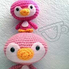 Cute Penguin Family amigurumi pattern by A Morning Cup of Jo Creations