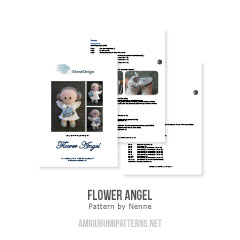 Flower Angel amigurumi pattern by NenneDesign
