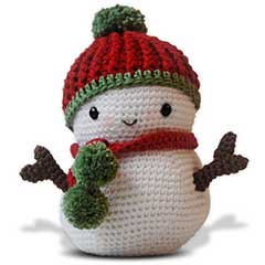 Frosty the Snowman and Christmas Tree amigurumi by Pepika