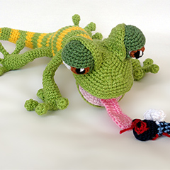 Giorgio the gecko amigurumi by IlDikko