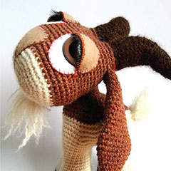 Hopscotch the Goat amigurumi pattern by Meraki Craft Inc. 