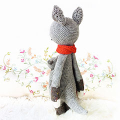 Kira the Kangaroo amigurumi by Lalylala