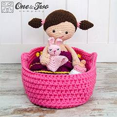 Little me playset amigurumi pattern by One and Two Company