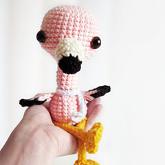 Lola the Flamingo amigurumi by Sweet N' Cute Creations