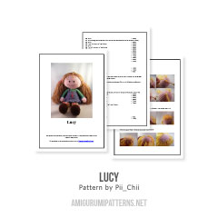 Lucy amigurumi pattern by Pii_Chii
