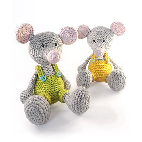 Manfred the Mouse amigurumi by Pii_Chii