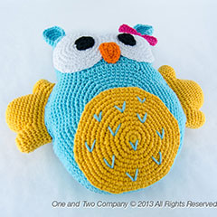 Miss Owl amigurumi by One and Two Company
