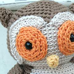 Nelson the Owl amigurumi by FreshStitches
