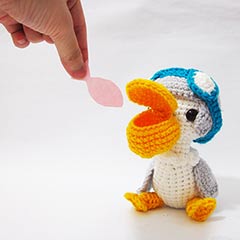 Penny the Pelican amigurumi by Sweet N' Cute Creations