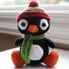 Pepe the Penguin amigurumi by Little Muggles