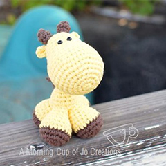 Pocket Giraffe amigurumi by A Morning Cup of Jo Creations