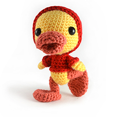 Puddles the duckling amigurumi pattern by sarsel