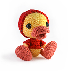 Puddles the duckling amigurumi by sarsel