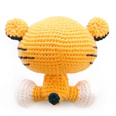 Roary the Tiger amigurumi by A Morning Cup of Jo Creations