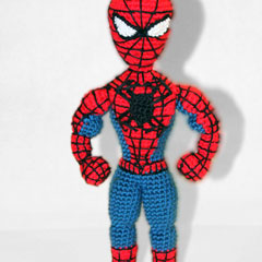 Spiderman Superhero amigurumi by Sahrit