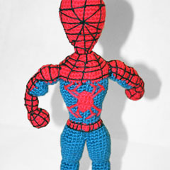Spiderman Superhero amigurumi pattern by Sahrit