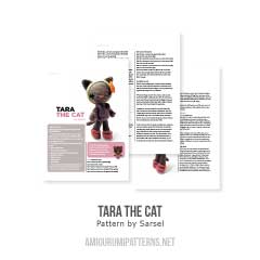 Tara the Cat amigurumi pattern by sarsel