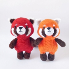 Rudy red panda