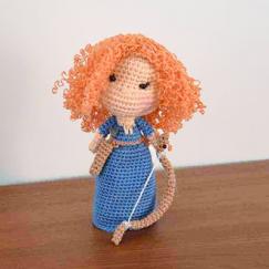 Brave princess Merida