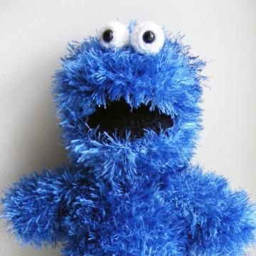 Cookie Monster amigurumi pattern