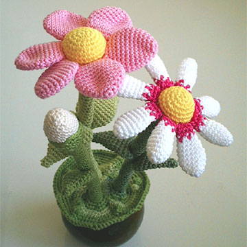 Flower Pot amigurumi pattern