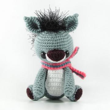 Funky donkey amigurumi pattern