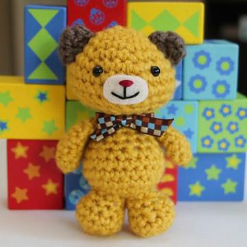 Little mini bear amigurumi pattern