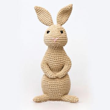 Pixie the rabbit amigurumi pattern by StuffTheBody
