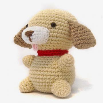 Playful puppy amigurumi pattern